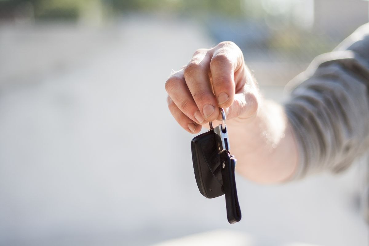 Handing over the keys